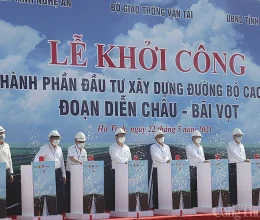 Khởi công cao tốc Diễn Châu – Bãi Vọt  Copy